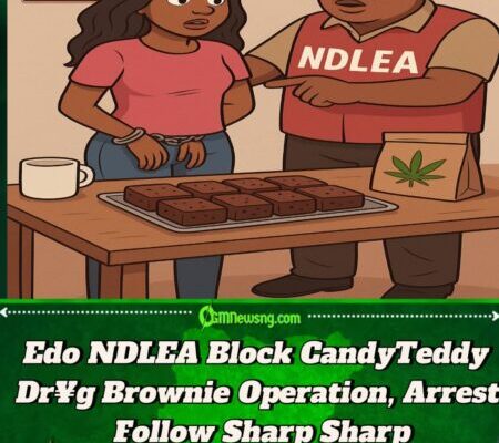 CandyTeddy Don Jam NDLEA Gbas Gbos for Benin Over Dr¥g Brownies