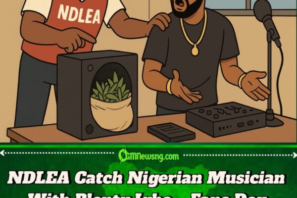 NDLEA Don Nab Lagos Artiste With Big Igbo Load – Fans Shock As Agency Show Evidence of Drug Seizure