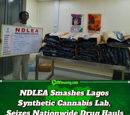 NDLEA Uncovers Illegal Colorado Drug Laboratory in Lagos, Arrests Suspect, Seizes Narcotics Nationwide