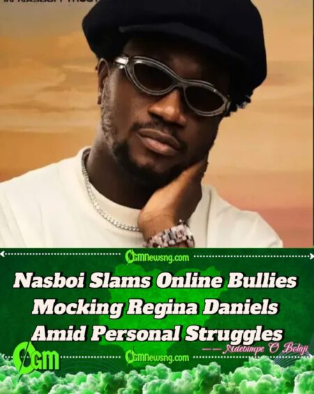 Singer Nasboi Slams Toxic People for Mocking Regina Daniels’ Current Struggles