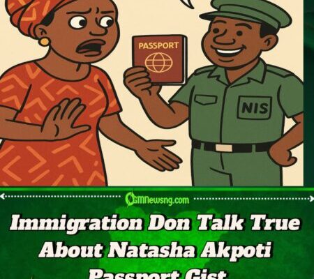 Natasha Akpoti Passport Drama: Immigration Talk Say “Na Normal Routine,” No Be Wahala!