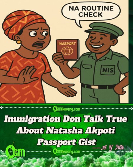 Natasha Akpoti Passport Drama: Immigration Talk Say “Na Normal Routine,” No Be Wahala!