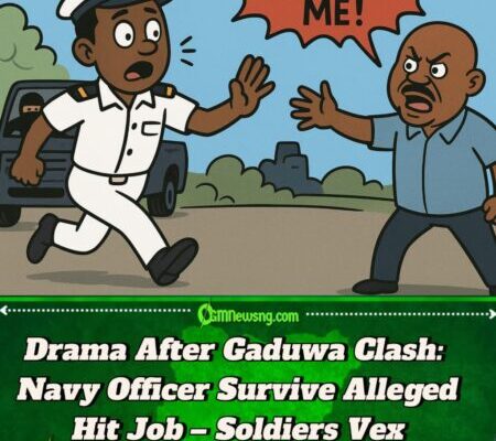 Navy Officer Wey Quarrel With Wike Escape Alleged Assassination Attempt — Gist Scatter Everywhere as Investigation Start