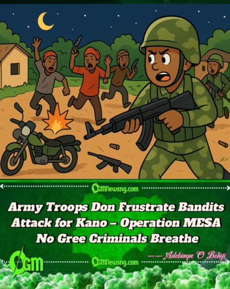 Nigerian Army Don Burst Bandits for Kano – Soldiers Scatter Attack for Shanono Community