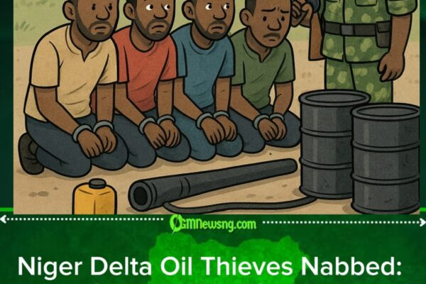 Nigerian Army Nab Oil Thieves for Niger Delta, Recover N150m Stolen Petrol