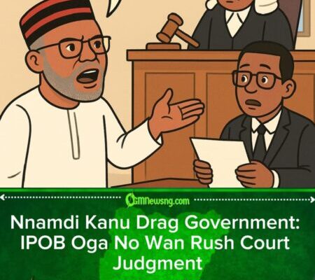 Nnamdi Kanu Dey Fight Court: Plea to Delay Terrorism Verdict Shakes Nigeria