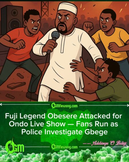 Fuji Star Obesere Attacked for Ondo Night Show – Police Don Start Serious Investigation