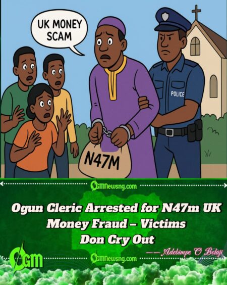 Ogun Pastor Don Enter Wahala! Dem Nab Am Over N47m UK Money Scam