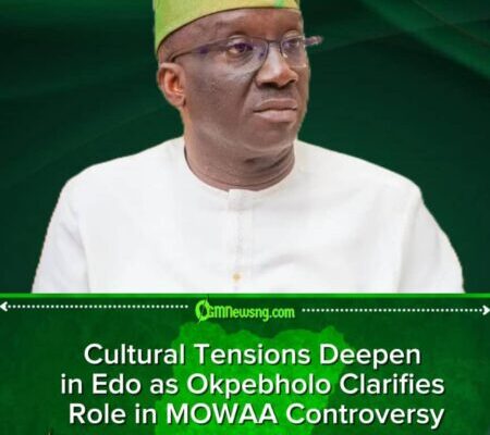MOWAA Controversy: Okpebholo Says He Was Not Informed of EU, German Envoys’ Visit to Edo