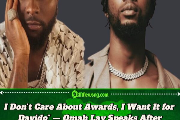 Omah Lay Reacts to Grammy Nomination, Says He Doesn’t Care About Awards but Wants Davido to Win