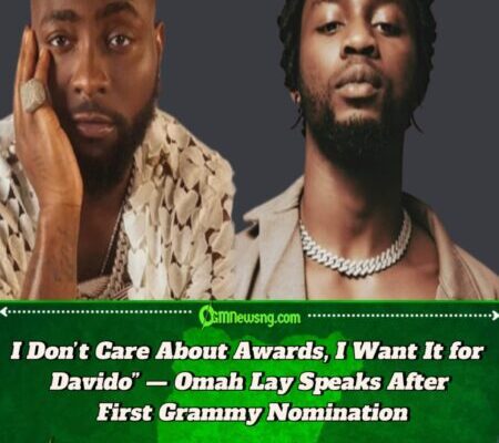 Omah Lay Reacts to Grammy Nomination, Says He Doesn’t Care About Awards but Wants Davido to Win