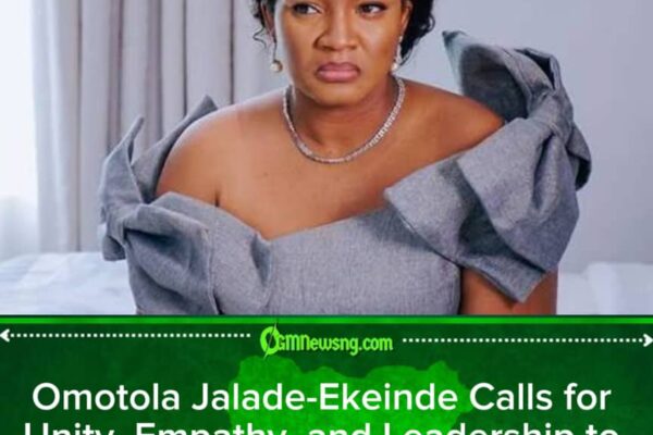 Omotola Jalade-Ekeinde Urges Unity, Compassion, and Positive Change for Nigeria and the World