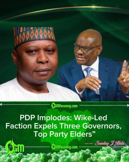 Wike-Led PDP Faction Expels Makinde, Bode George, Others Amid Deepening Party Turmoil