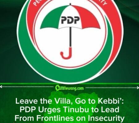 PDP Dismisses Tinubu’s Trip Cancellation as ‘Tokenism’ Amid Kebbi Schoolgirls’ Abduction