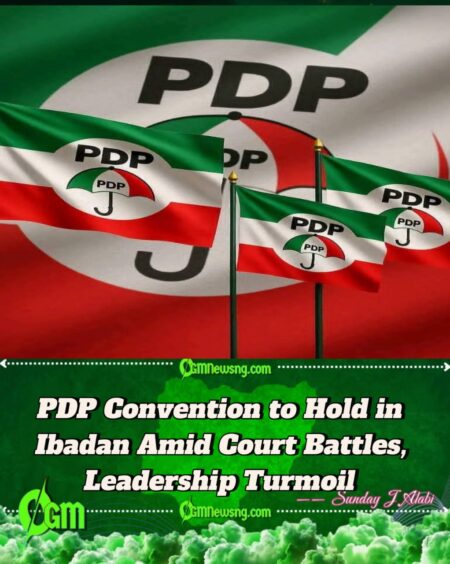 Court Clears PDP to Hold National Convention in Ibadan