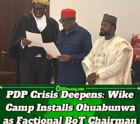 Ohuabunwa Emerges PDP Factional BoT Chairman as Wike-Led Camp Dissolves Wabara’s Leadership