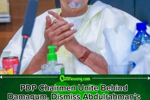 PDP State Chairmen Back Damagum, Reject Abdulrahman Faction Ahead of National Convention