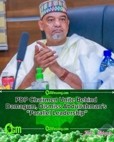 PDP State Chairmen Back Damagum, Reject Abdulrahman Faction Ahead of National Convention