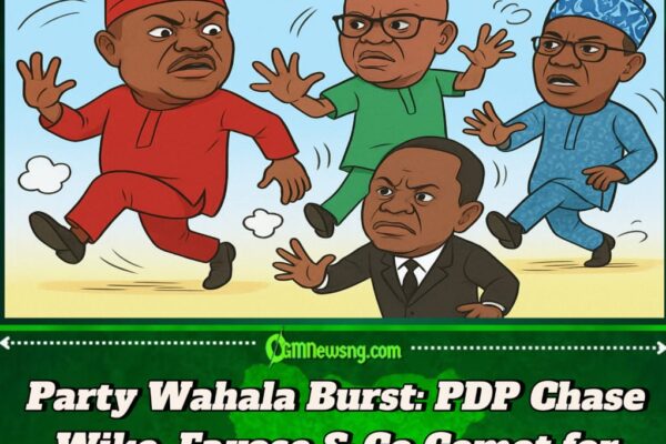 PDP Don Finally Swing Big Broom — Heavyweights Collect Expulsion Letter