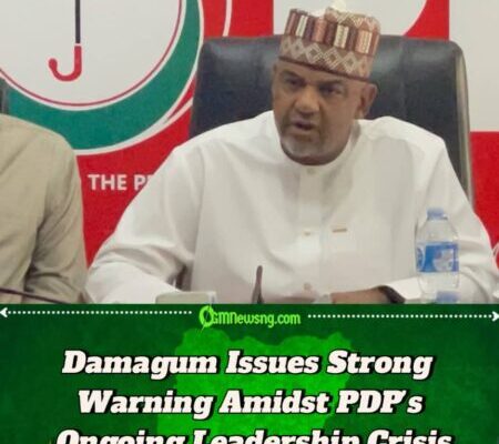 PDP Crisis Intensifies: Damagum Calls for Loyalty as Factions Clash