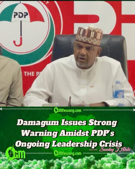 PDP Crisis Intensifies: Damagum Calls for Loyalty as Factions Clash