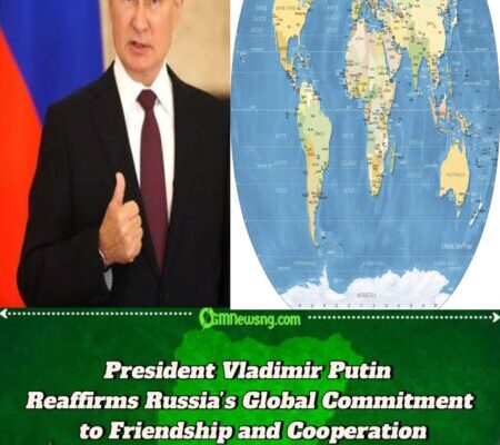 President Vladimir Putin Declares Russia Open to Friendship with All Nations of the World