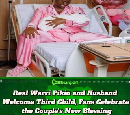 Real Warri Pikin and Husband Welcome Their Third Child, Fans Flood Them with Congratulations