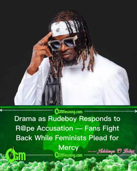 Rudeboy Breaks Silence on R@pe Allegation as Feminists Beg Him to Forgive Accuser – Full Statement Inside