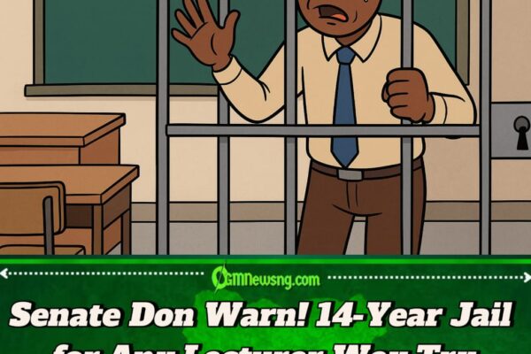 Senate Don Vex! 14-Year Jail Time Don Land for Lecturers Wey Do Anyhow With Students