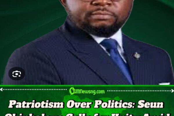 Patriotism Over Politics: Seun Okinbaloye Calls for Unity Amid Rising Tensions