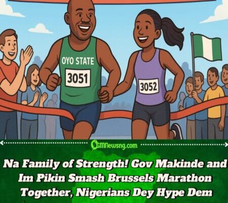 Governor Seyi Makinde Show Fitness Levels as He Run Half Marathon with Im Daughter for Belgium