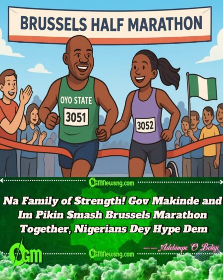 Governor Seyi Makinde Show Fitness Levels as He Run Half Marathon with Im Daughter for Belgium