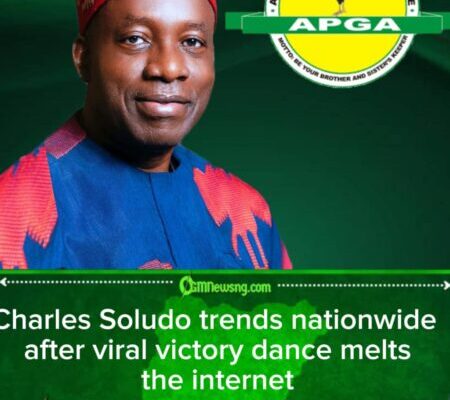 Charles Soludo shocks crowd with energetic victory dance during acceptance speech