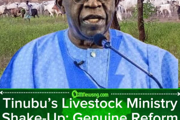 President Bola Ahmed Tinubu’s Livestock Ministry Shake-Up: Genuine Reform or Political Strategy?