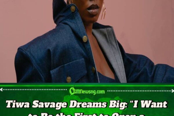 Tiwa Savage Reveals Ambitious Dream: “I Want to Be the First to Open a Music School in Africa”