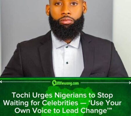 BBN Star Tochi Urges Nigerians: “Stop Waiting for Celebrities to Lead the Conversation” — Speak Up for Change