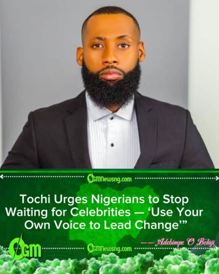 BBN Star Tochi Urges Nigerians: “Stop Waiting for Celebrities to Lead the Conversation” — Speak Up for Change