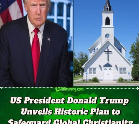 US President Donald Trump Launches Global Initiative to Protect Persecuted Christians
