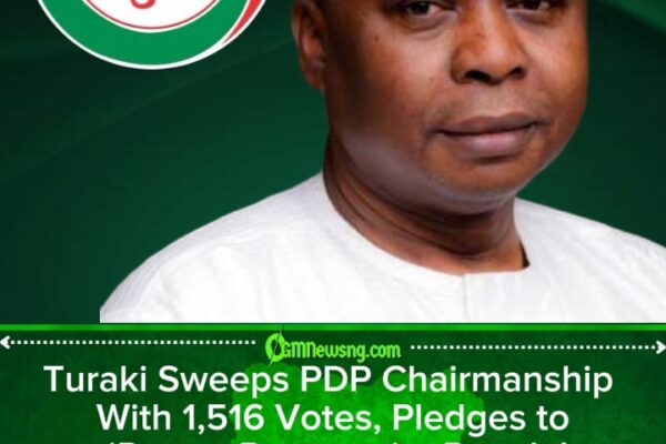 New Era for PDP? Turaki Emerges Chairman, Vows End to Impunity in Party Ranks