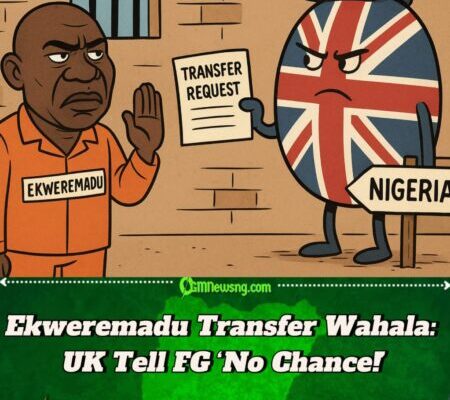 UK Lock Door, No Visa for Prison Transfer to Nigeria Transfer Request for Ekweremadu