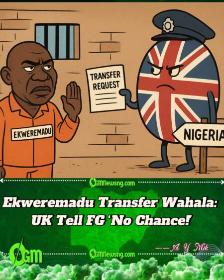 UK Lock Door, No Visa for Prison Transfer to Nigeria Transfer Request for Ekweremadu