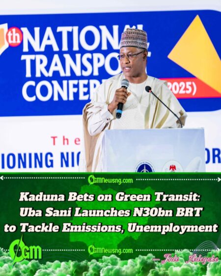 Uba Sani Unveils ₦30bn Kaduna BRT Project to Cut Emissions, Create 14,000 Jobs