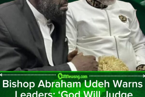Bishop Abraham Udeh Sends Strong Message, Says Kanu’s Fate No Longer in Human Control