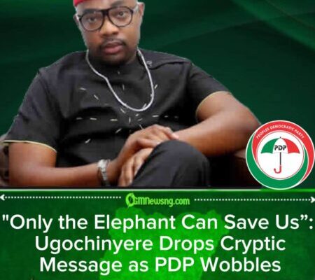 Hon. Ikenga Ugochinyere Sparks Panic After Claiming PDP’s Umbrella Can No Longer Protect Nigerians