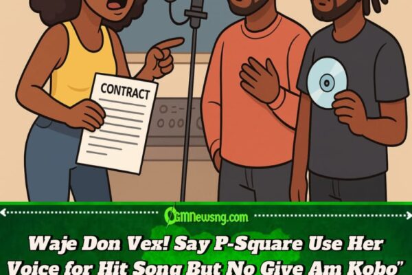 Waje vs P-Square Wahala Don Start Again! Singer Accuse Twins Say Dem Use Her Voice Free of Charge