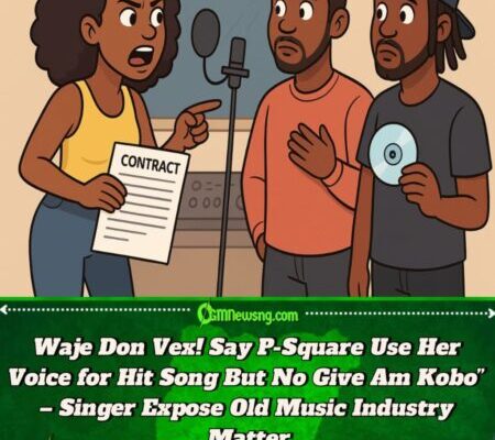 Waje vs P-Square Wahala Don Start Again! Singer Accuse Twins Say Dem Use Her Voice Free of Charge