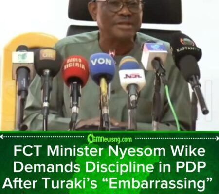 FCT Minister Nyesom Wike Mocks Turaki’s Alarmist Claims-“Democracy Not Under Threat!”