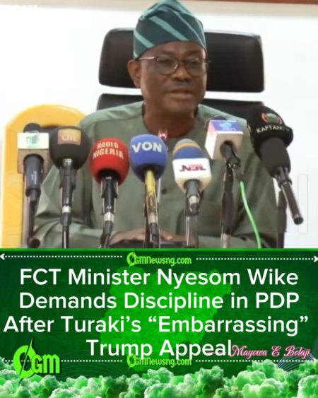 FCT Minister Nyesom Wike Mocks Turaki’s Alarmist Claims-“Democracy Not Under Threat!”