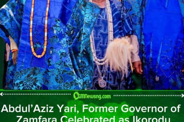Abdul’Aziz Yari, Former Governor of Zamfara, Crowned as First Baba Isale in Ikorodu’s Historic Royal Ceremony