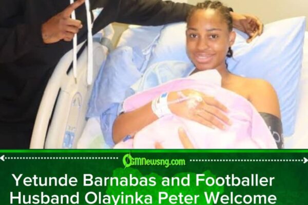 Actress Yetunde Barnabas and Footballer Husband Olayinka Peter Celebrate Arrival of Their Second Child in Canada